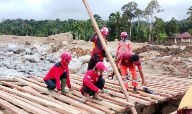 Solidaritas Nusantara, TRC Semen Tonasa Hadir di Tengah Bencana Agam Sumatra Barat