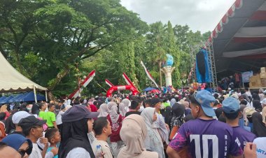 Pangkep Hebat Berkelanjutan, Ribuan Warga Meriahkan Jalan Sehat Anti Mager 2025