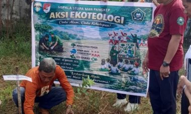 Sispala Stupat MAN Pangkep Gaungkan Aksi Ekologi dan Cinta Kehidupan di MAN Marang